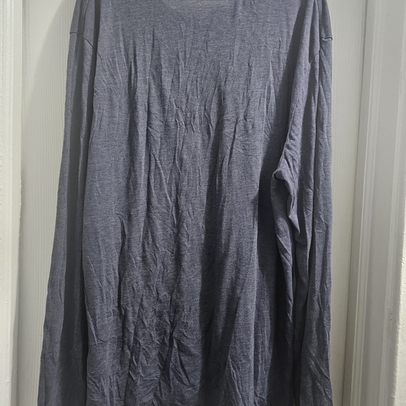 Vera Bradley Charcoal Gray Long Sleeve Top - Picture 4 of 4